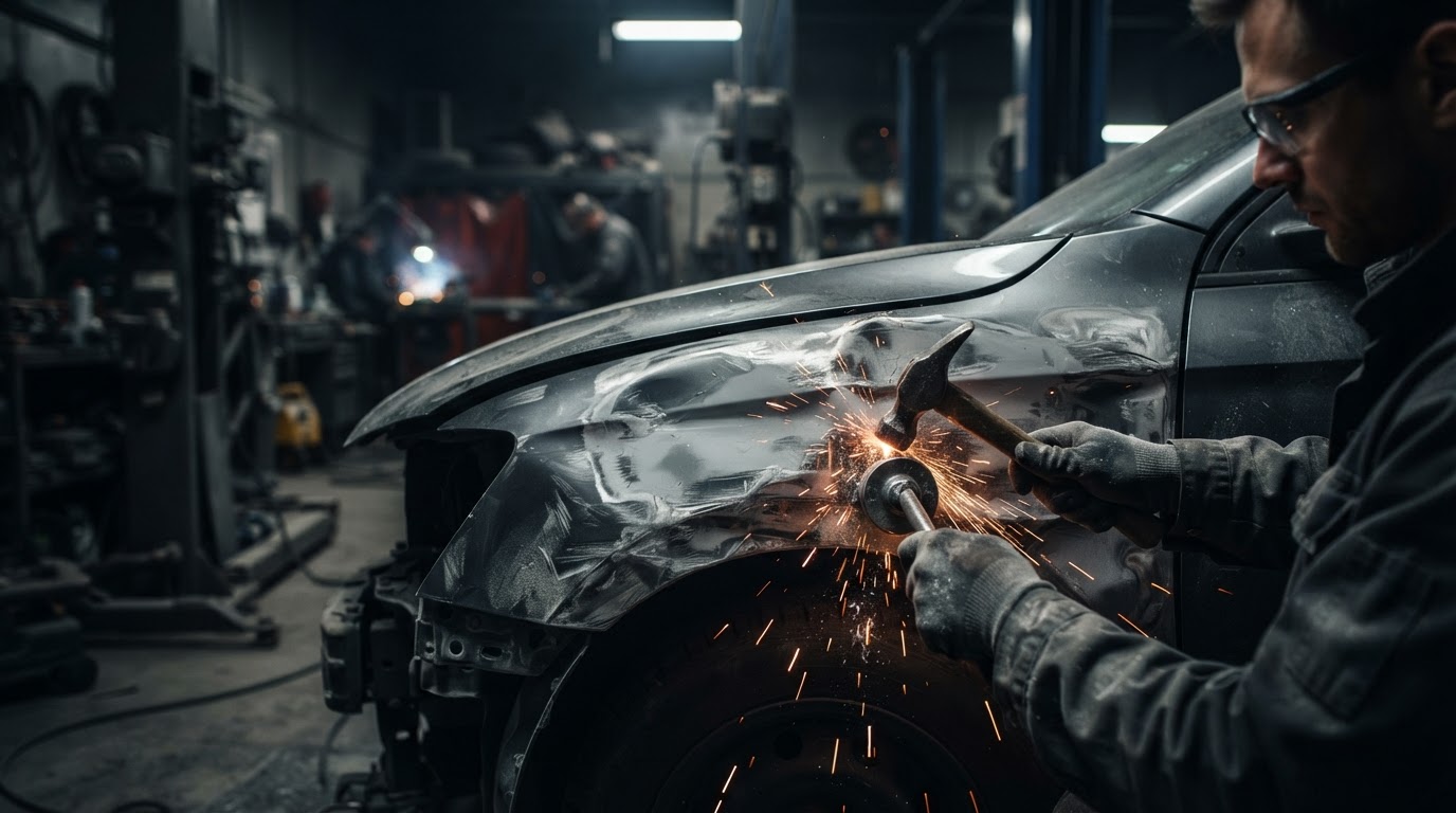Auto Body Repair at New Auto Body Shop, Newark, NJ